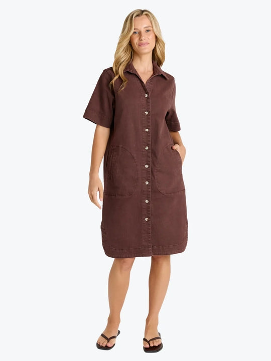 Buffalo Belle - Dawson Chocolate Dress