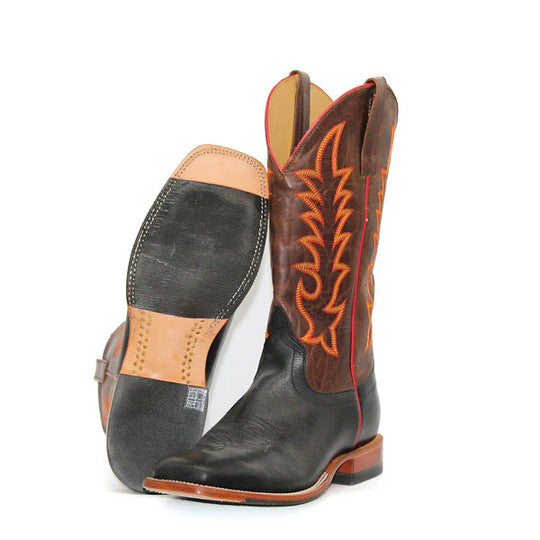 Horse Power - Mens Black Flynn/Brown Boots