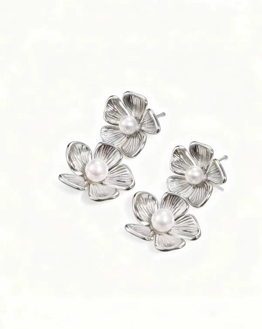 Buffalo Belle - Layla Double Earrings Silver & Gold