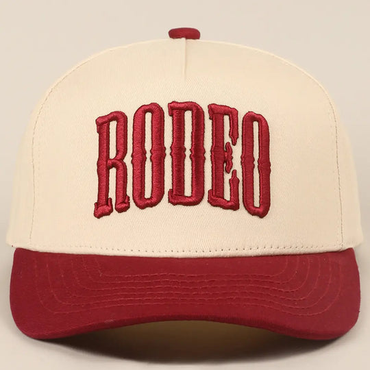 Buffalo Belle - Rodeo Two Toned Cap Burgundy