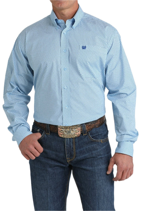 Cinch - Mens Dallas Diamond Print Arena Shirt