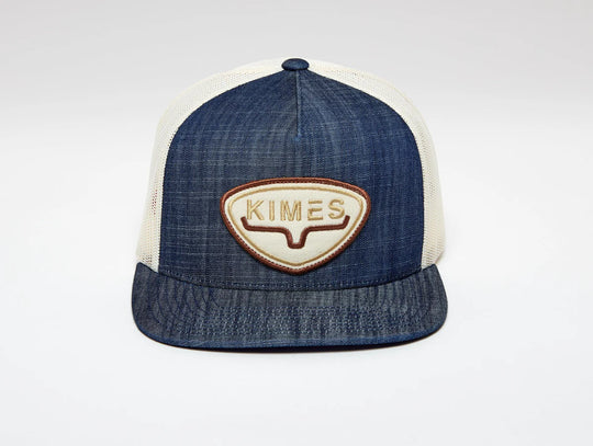 Kimes Ranch - Denim Conway Trucker Cap