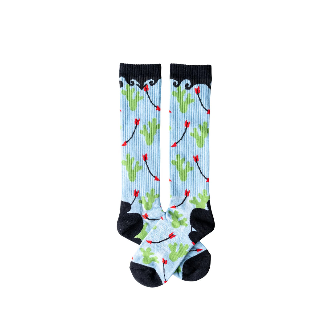 Lucky Chuck - Cowboy Compass Performance Socks