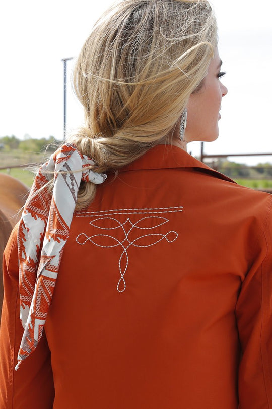 Cruel Girl - Womens Southwest Scrunchie/Wild Rag Combo
