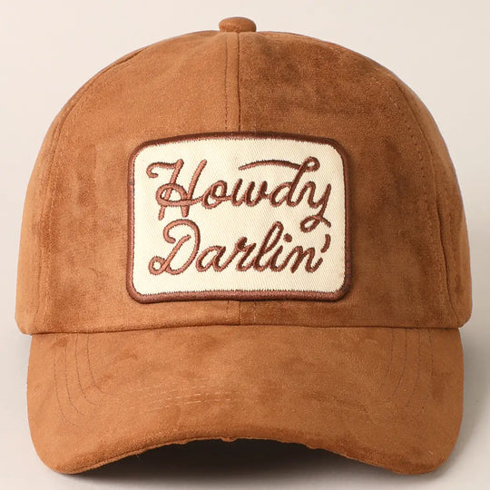 Buffalo Belle - Howdy Darlin' Suede Cognac Cap
