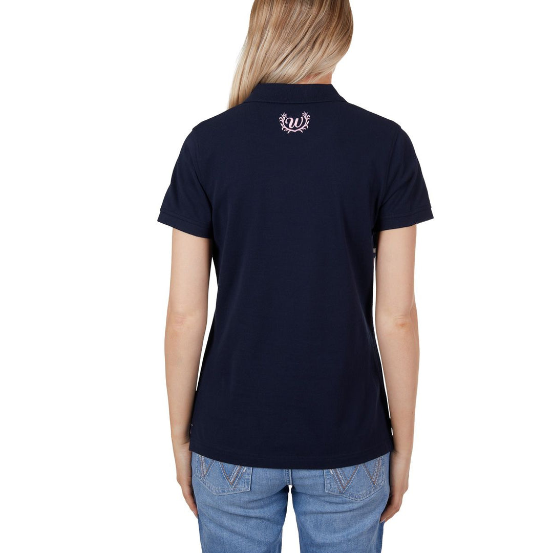 Wrangler - Womens Daisy Polo Navy