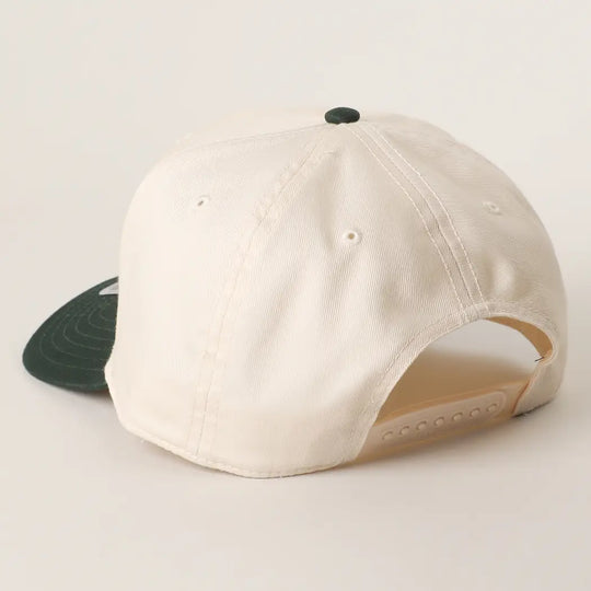 Buffalo Belle - Dark Green Bull Riding Embroidered Cap