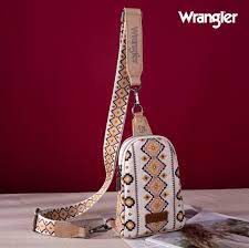 Wrangler - Southwest Sling Bag Natural
