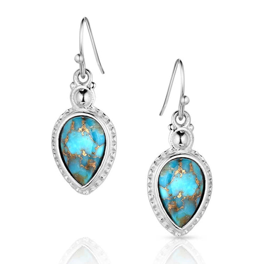 Montana Silversmith -Expression of the West Turquoise Earrings