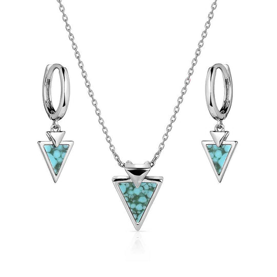 Montana Silversmith - Pointed Path Jewellery Set