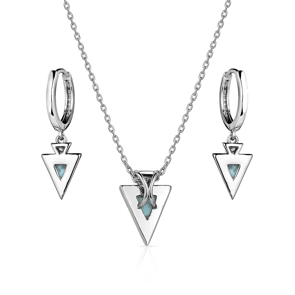 Montana Silversmith - Pointed Path Jewellery Set