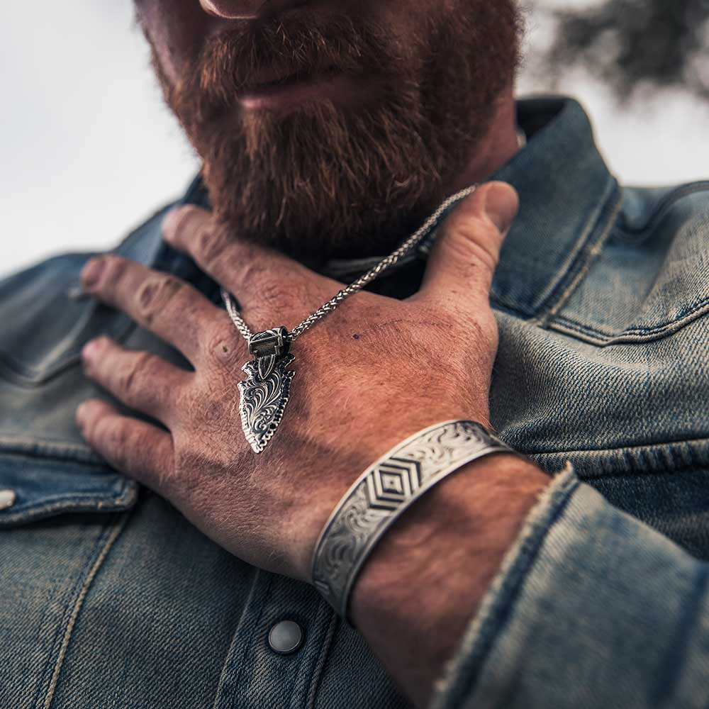 Montana Silversmith - Old West Arrowhead Necklace