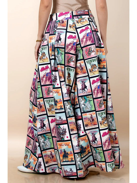 Buffalo Belle - Womens Cowboy Mafia Flare Pants