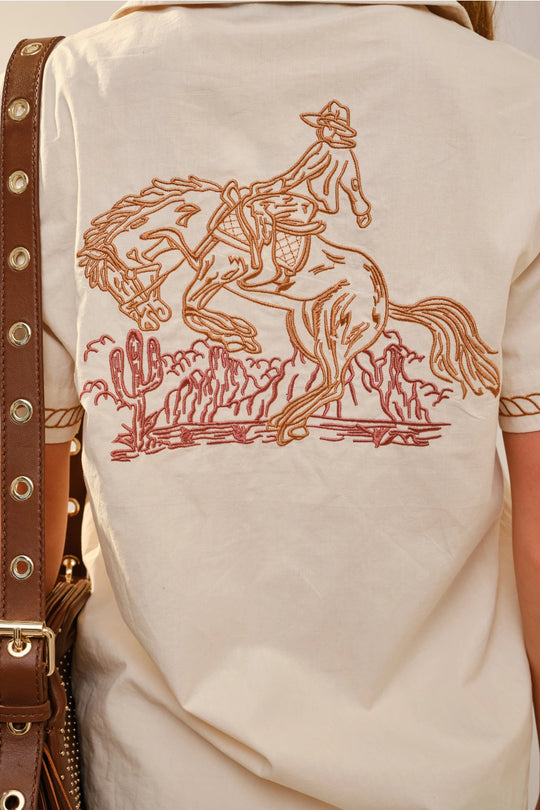 Buffalo Belle - Women's Born to Buck Embroidered Set