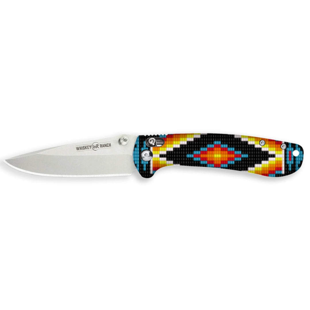 Whiskey Bent - Single Blade Catch Pin Lock with Clip - Woodstock