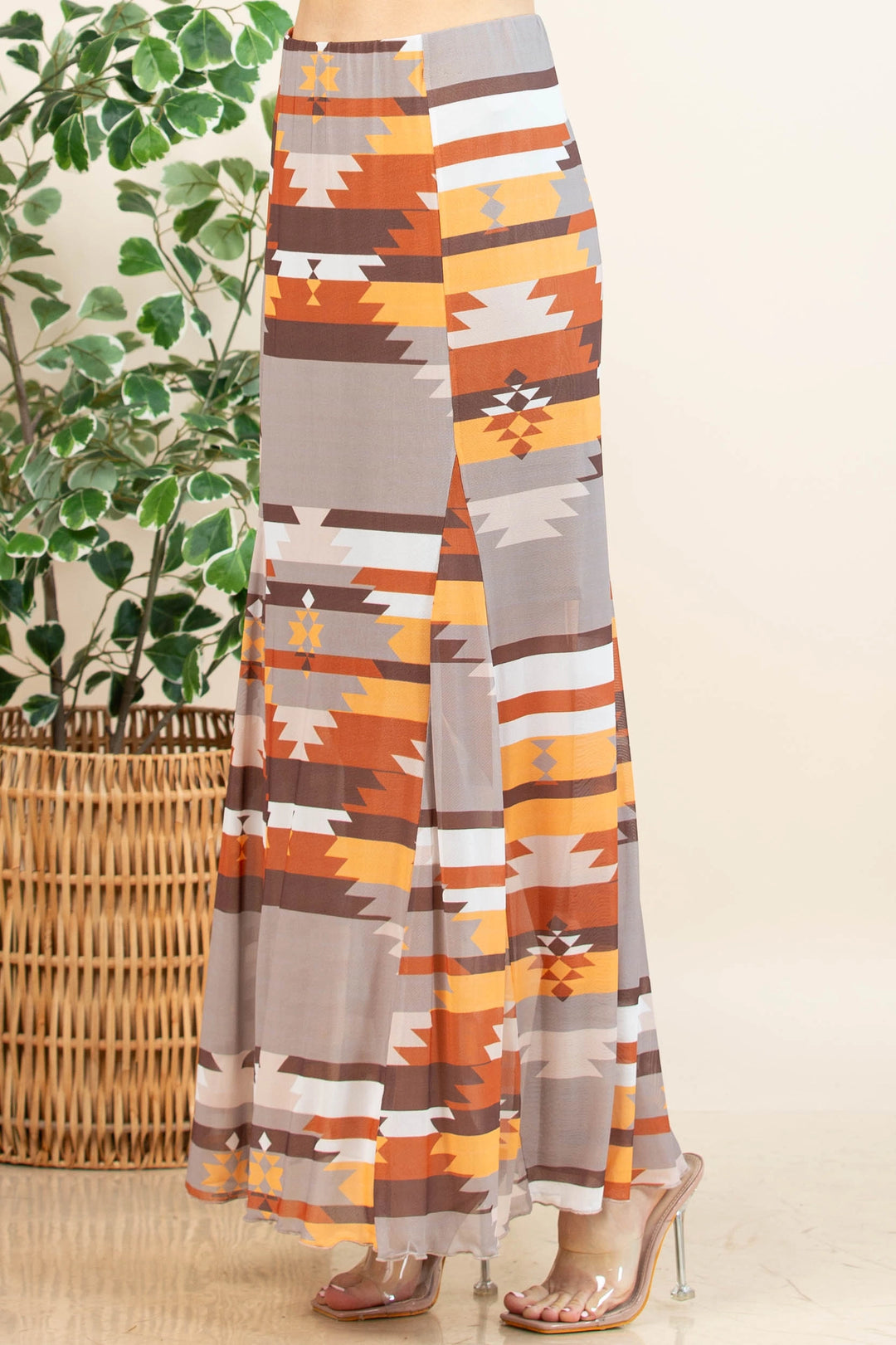 Buffalo Belle - Womens Aztec Blair Maxi Skirt