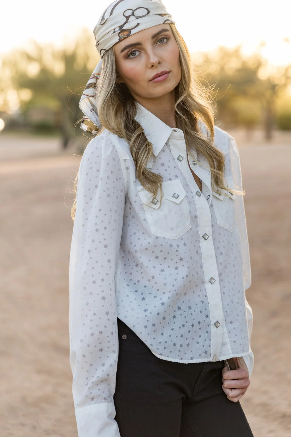 Kimes Ranch - Women's Etoile Blouse Pristine