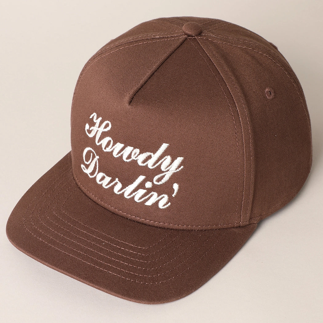 Buffalo Belle - Brown Howdy Darlin' Baseball Cap