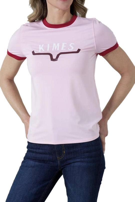 Kimes Ranch - Womens Blush Fast Tech Tee