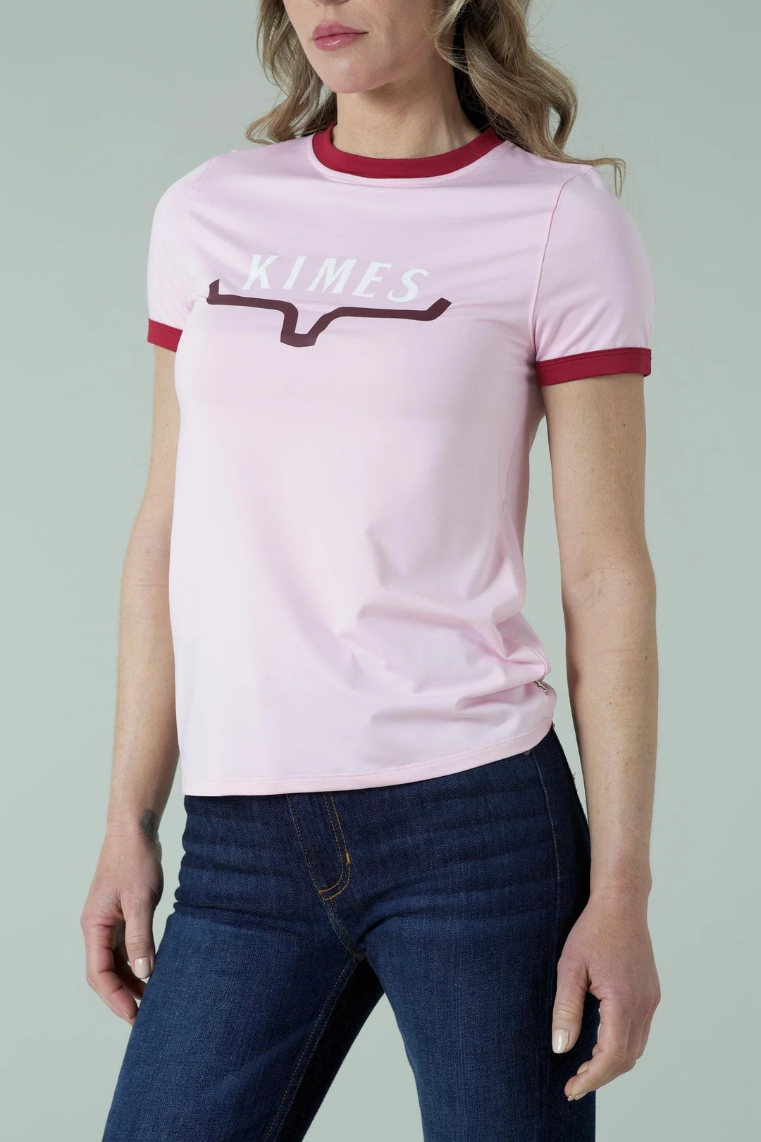 Kimes Ranch - Womens Blush Fast Tech Tee