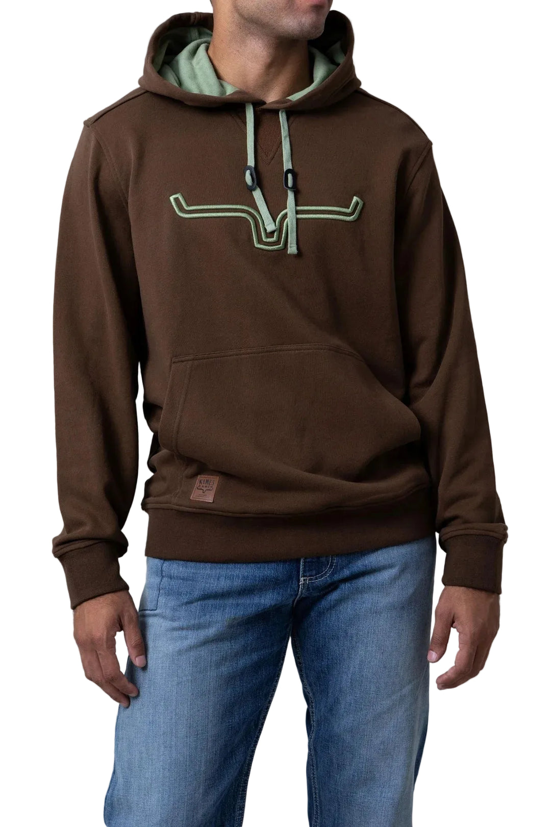 Kimes Ranch - Men's Fast Talker Hoodie Dark Brown