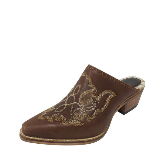 Pure Western - Womens Gleeson Mule Brown