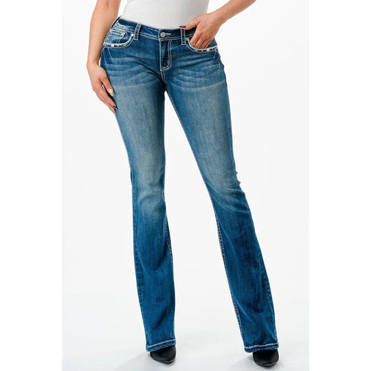 Grace in LA - Womens Steer Head Jeans