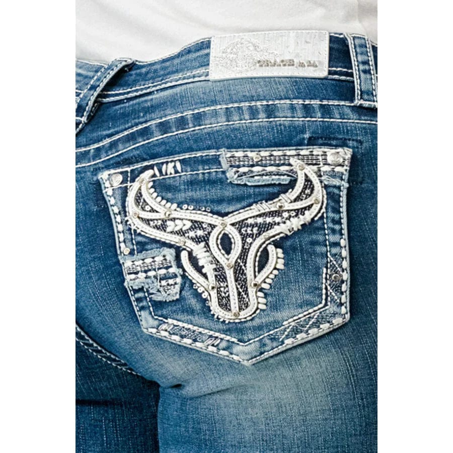 Grace in LA - Womens Steer Head Jeans