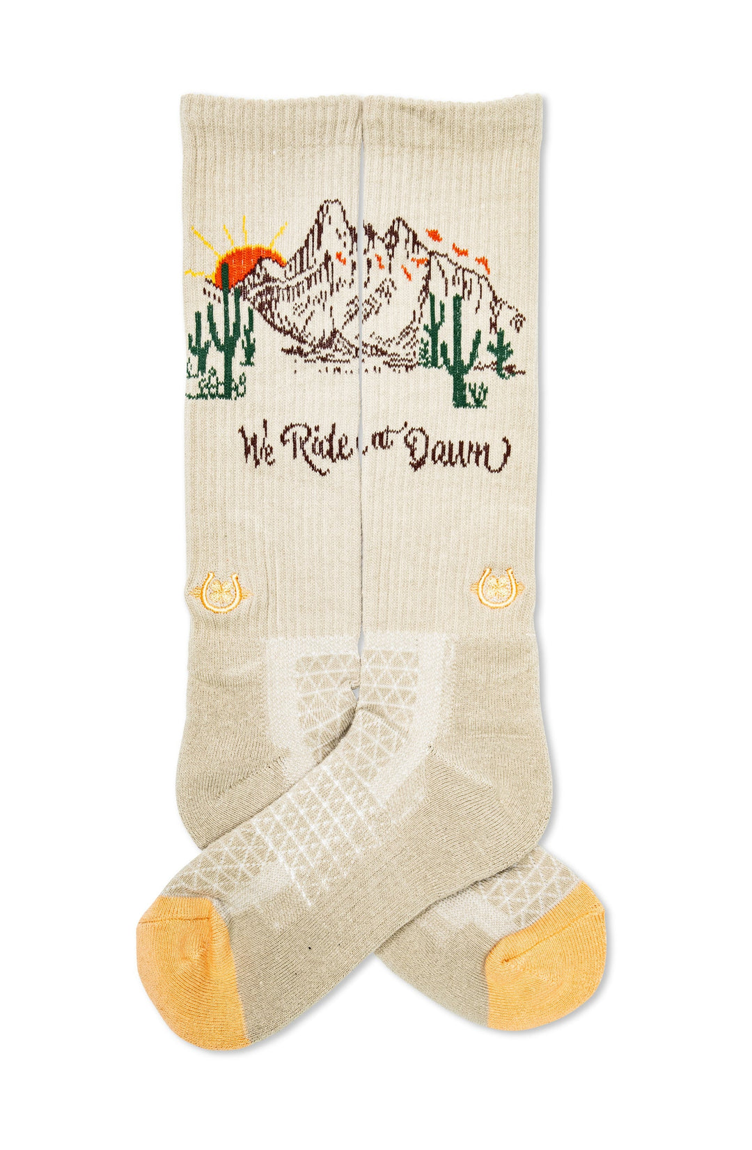 Lucky Chuck -We Ride at Dawn Performance Socks