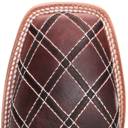 Horse Power - Mens Moka Sabotage Patchwork Boots