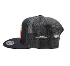 Red Dirt - Black Rawhide Cap