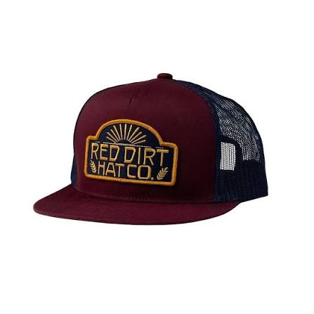 Red Dirt - Maroon Hotel Lights Cap