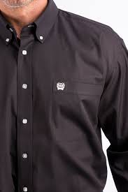 Cinch - Mens Solid Black Arena Shirt