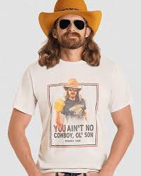 Rock & Roll - You Aint No Cowboy Unisex Tee