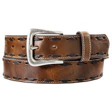 Ariat - Womens Twisted Buck Lace Belt Brown