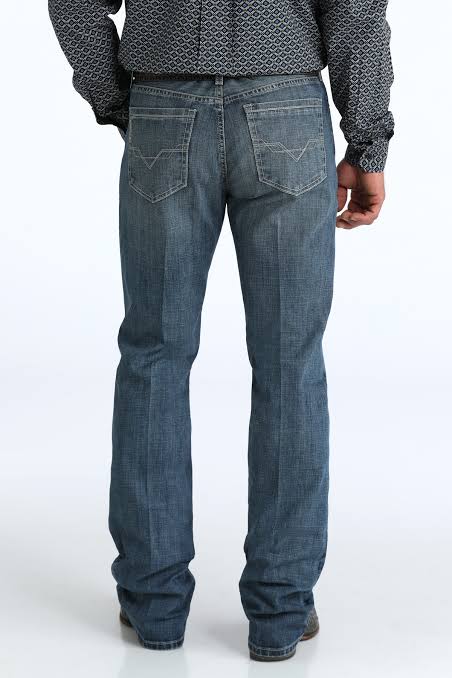 Cinch - Mens Ian Slim Pewter Wash Jeans