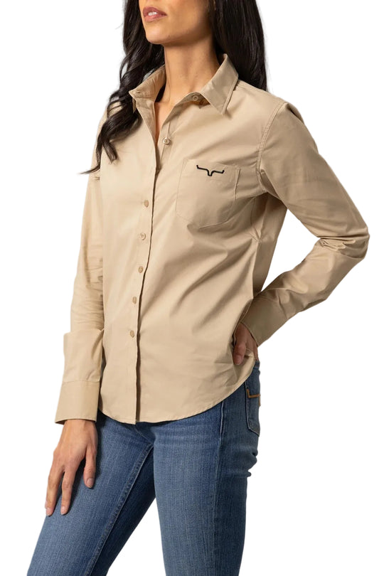 Kimes Ranch - KR Team Shirt Khaki