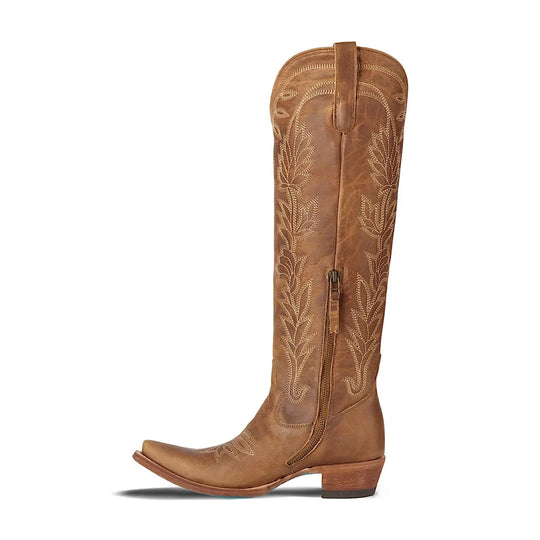 Lane Boots - Womens Sandaga Knee High Boot - Desert Clay