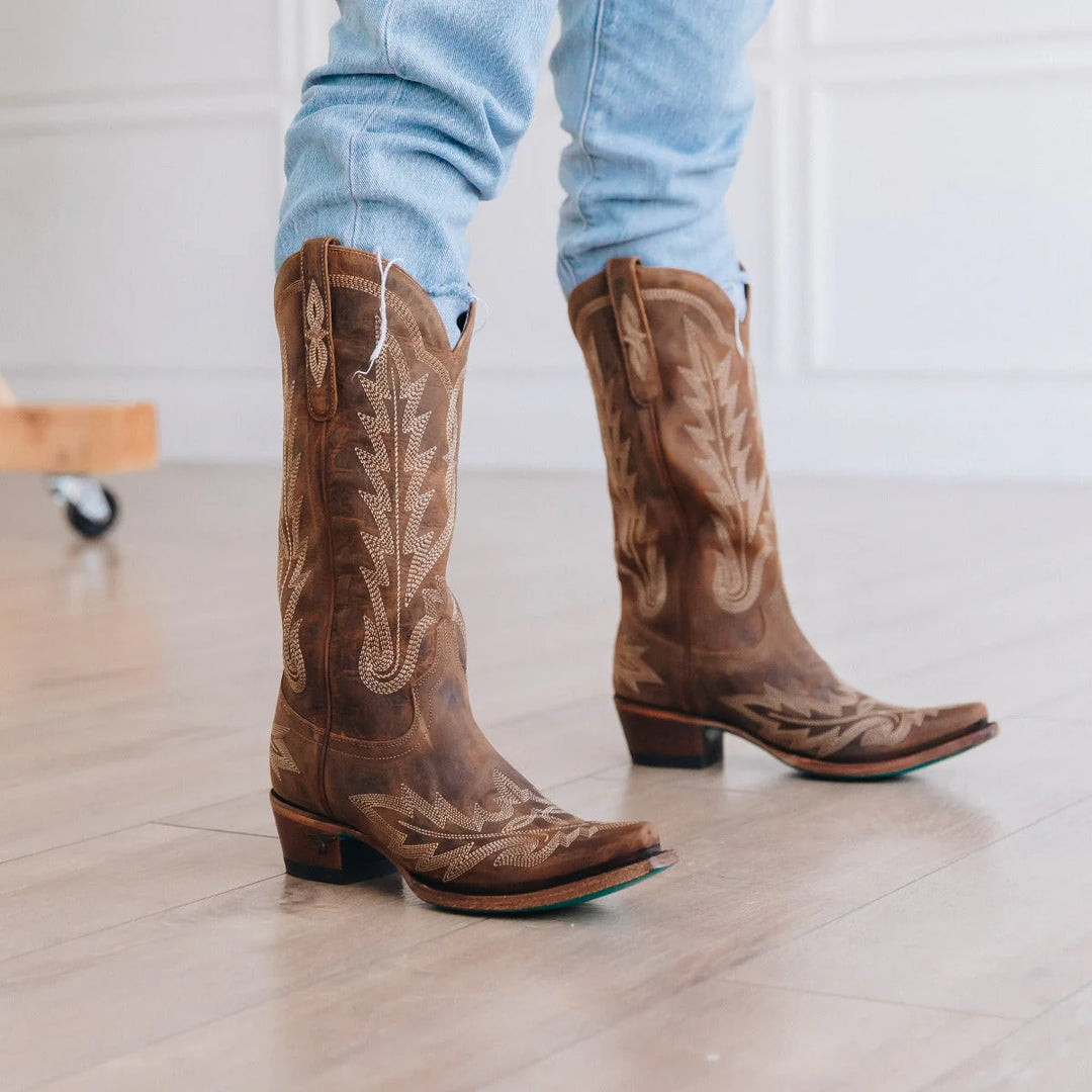 Lane Boots - Womens Lexington Burnt Caramel Boots