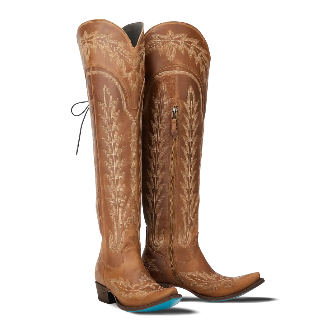 Lane Boots - Womens Lexington OTK Desert Clay Boots