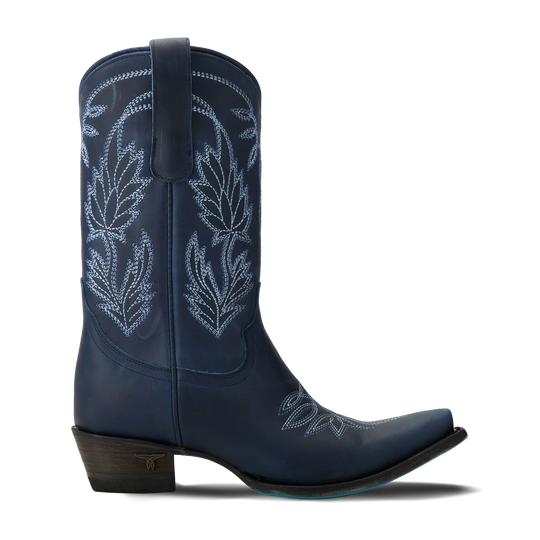 Lane Boots - Womens Sandaga Midi Midnight Navy Boot