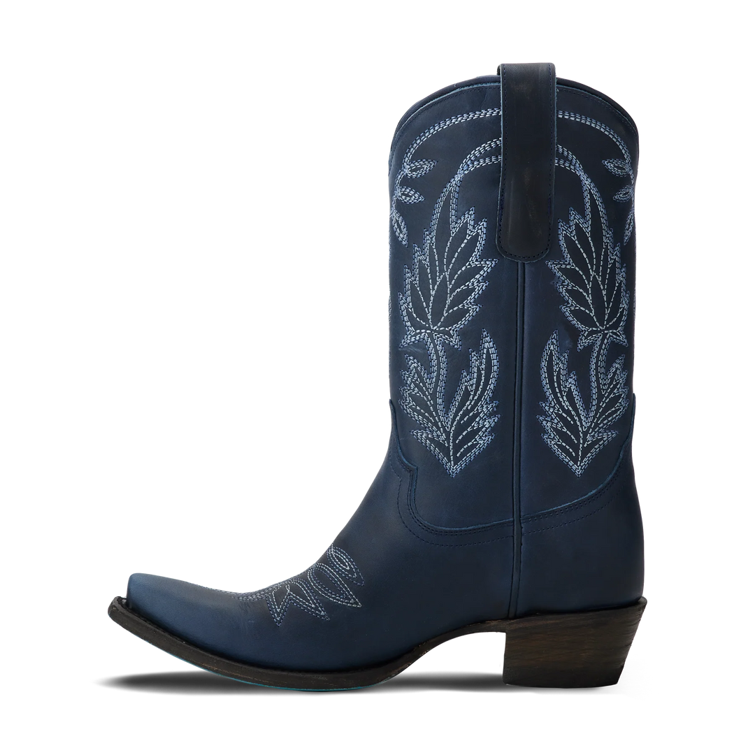 Lane Boots - Womens Sandaga Midi Midnight Navy Boot