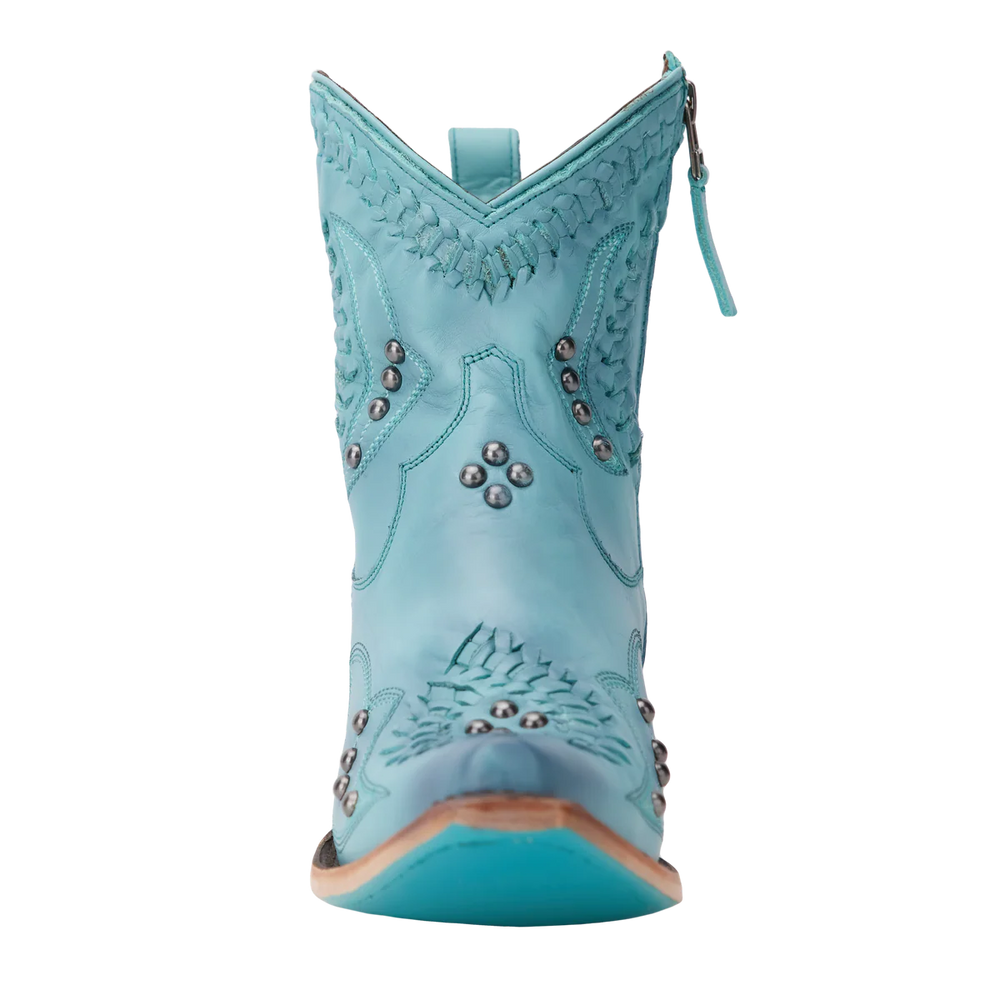 Lane Boots - Cossette Booties Turquoise