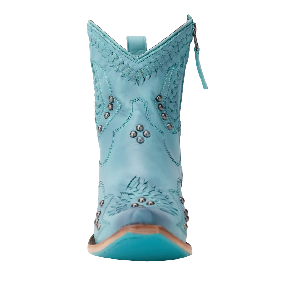 Lane Boots - Cossette Booties Turquoise