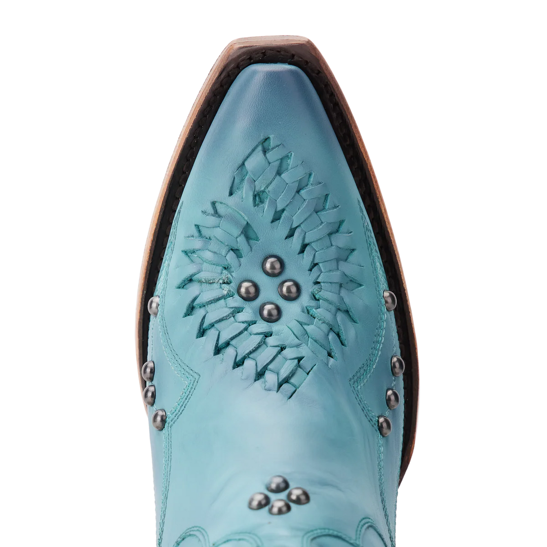 Lane Boots - Cossette Booties Turquoise