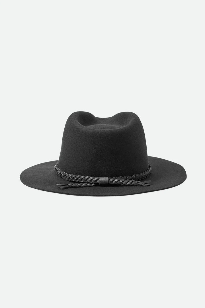 Brixton - Messer Western Black Fedora Hat