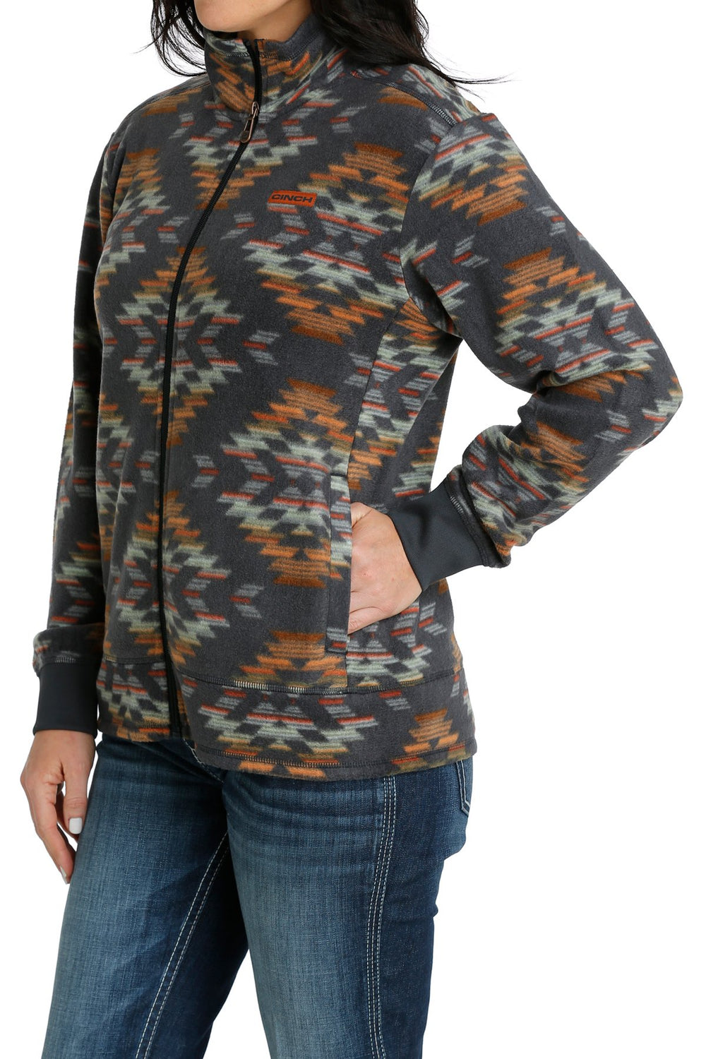 Cinch - Womens Aztec Fleece Jacket