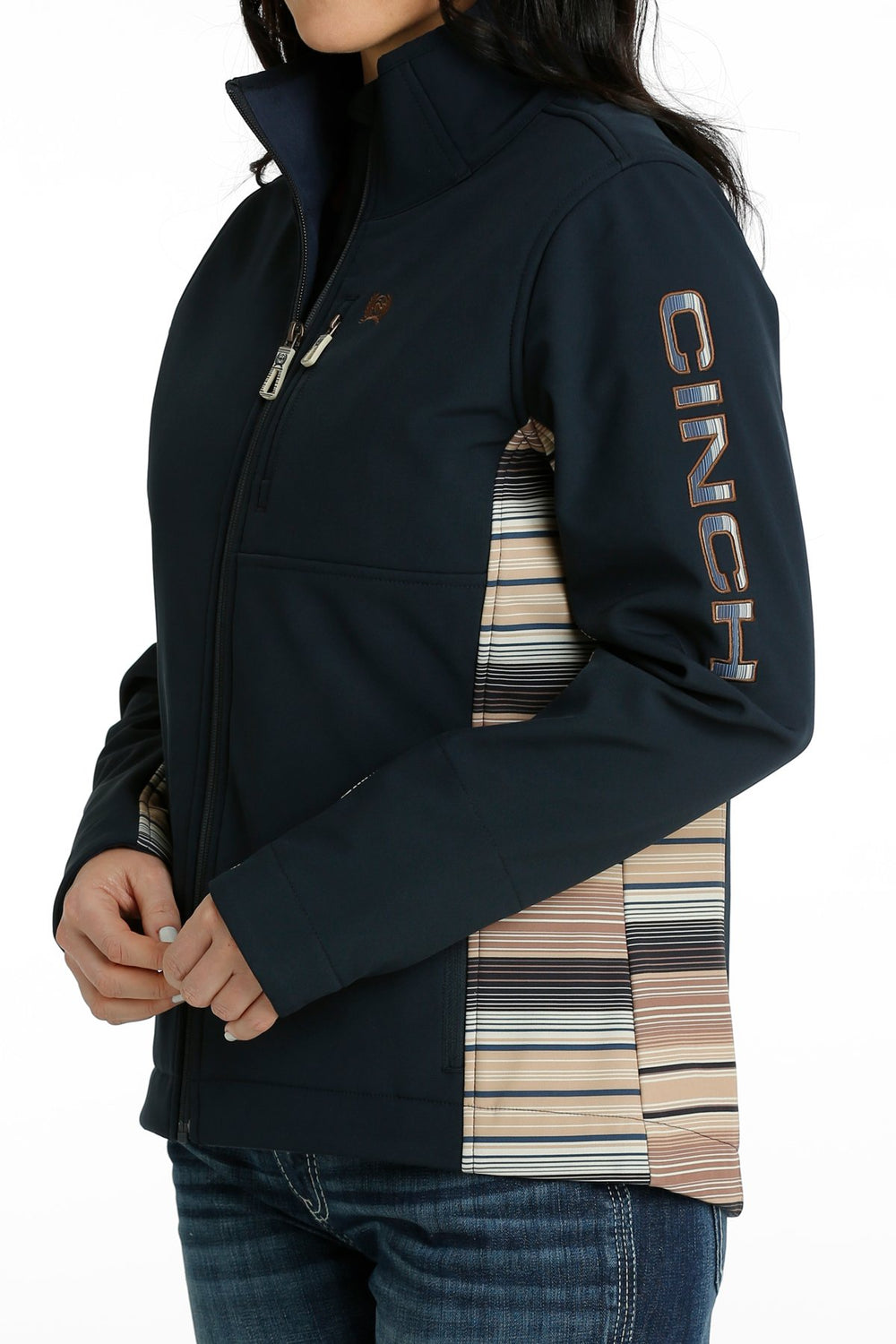 Cinch - Womens Navy Concealed Bonded Jacket