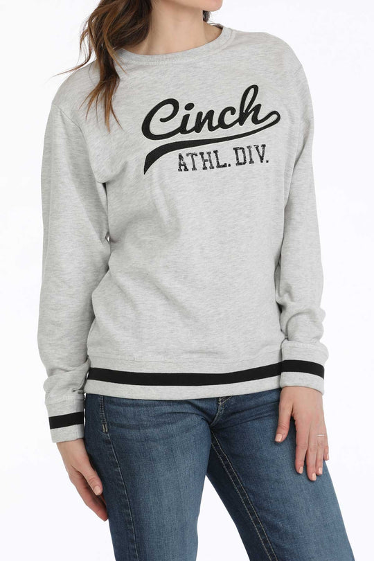 Cinch - Womens Grey Logo Sweatshirt