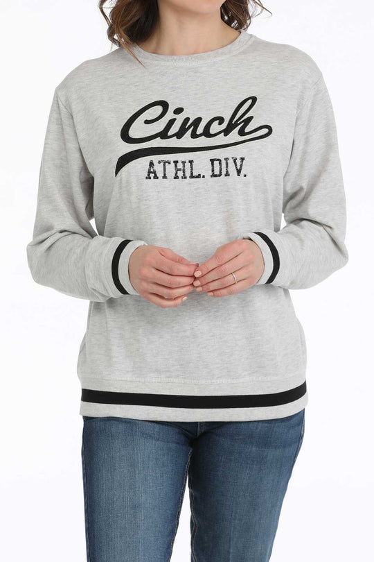 Cinch - Womens Grey Logo Sweatshirt